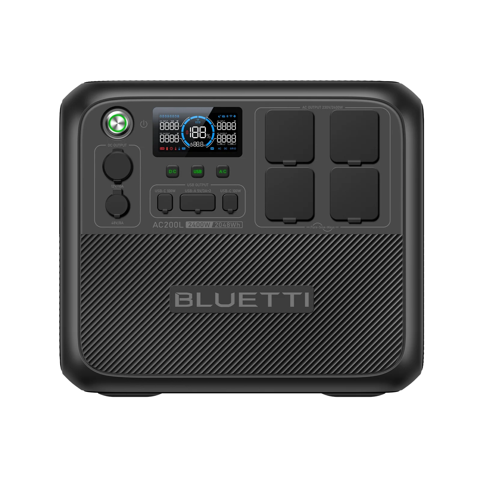 BLUETTI AC200L Portable Power Station | 2400W 2048Wh