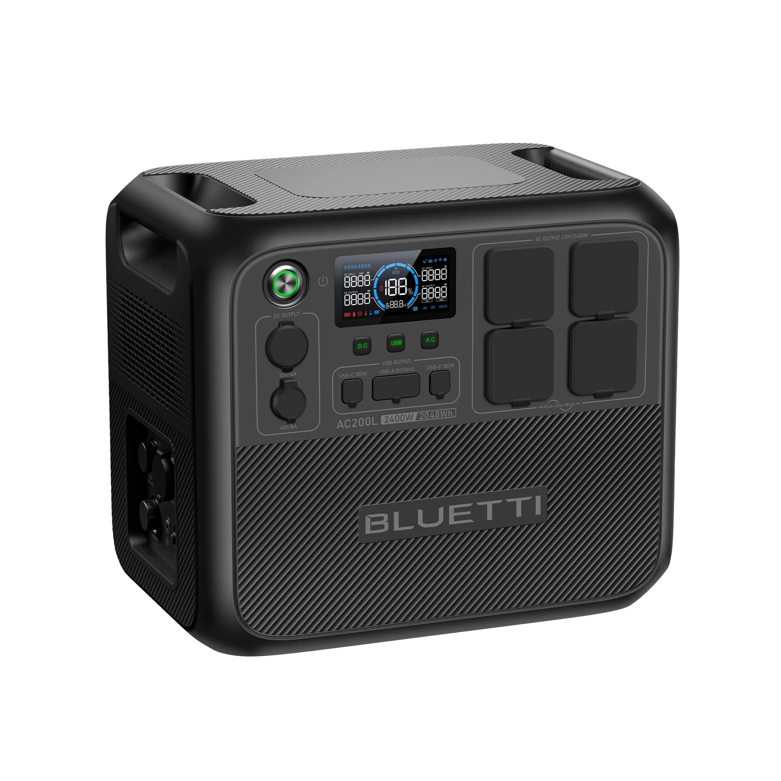 BLUETTI AC200L Portable Power Station | 2400W 2048Wh - Image 6