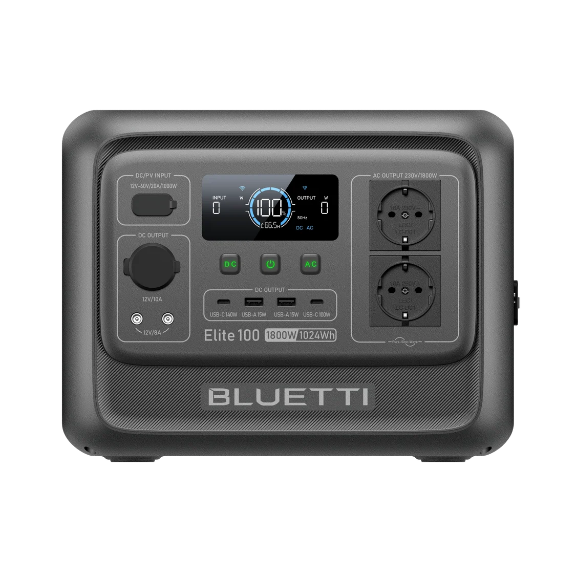 BLUETTI Elite 100 V2 Portable Power Station | 1.800W 1.024Wh