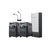 EcoFlow DELTA Pro*2 + Double Voltage Hub